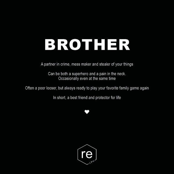 Rebottle, brother statement, black