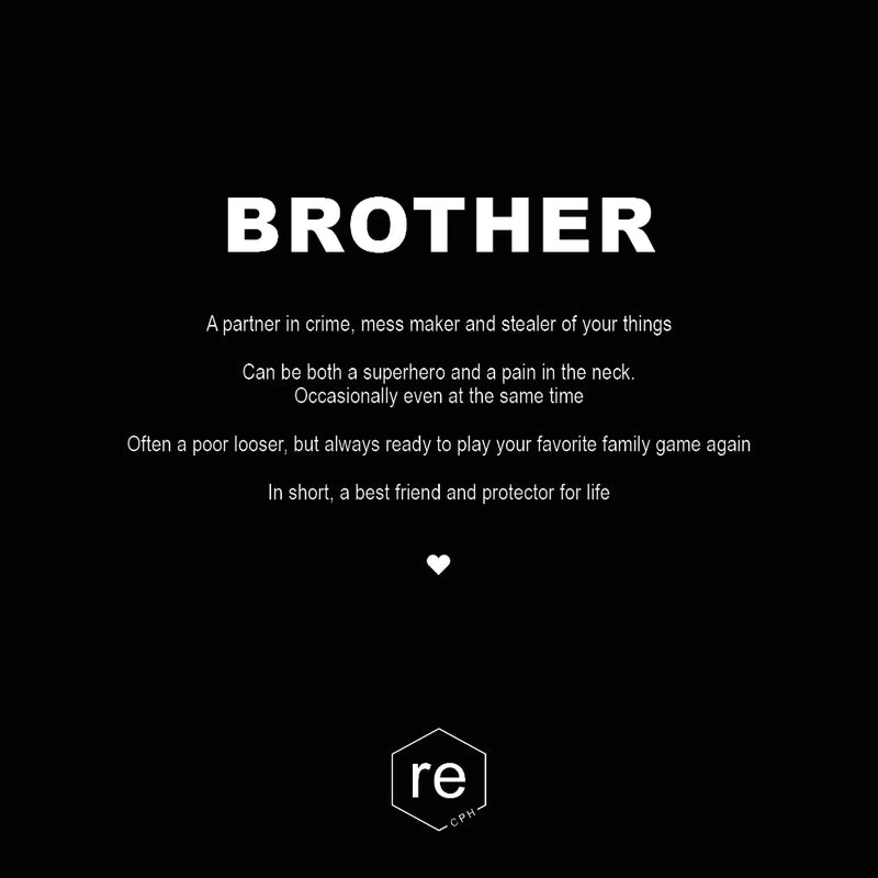 Rebottle, brother statement, black